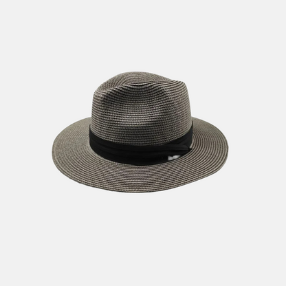 Wide Brim Straw Sun Hat