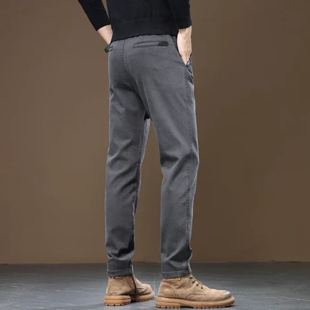 Harriman Men's Classic Straight Leg Cotton Pants
