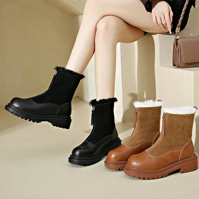 Leather Ankle Boots