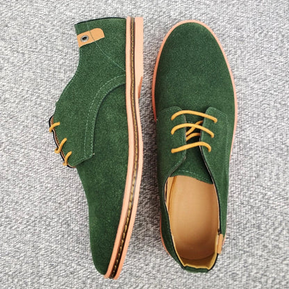 Men's Suede Leather Oxford Shoes