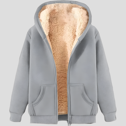 Men's Fleece Lined Winter Hoodie Jacket