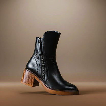 Luxury High Heel Ankle Boots