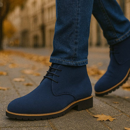 Traditional Leather Mens Ankle Boots