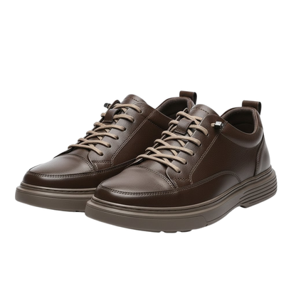 Authentic Leather Mens Dress Casual Shoes