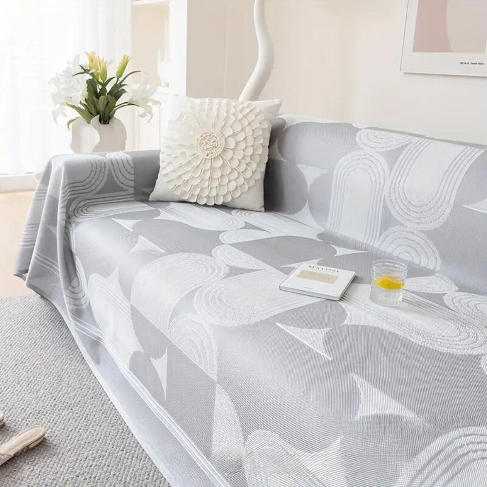 Elegant Sofa Cover Breathable Cooling Design - VibreMode