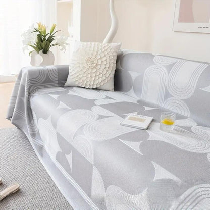 Elegant Sofa Cover Breathable Cooling Design - VibreMode