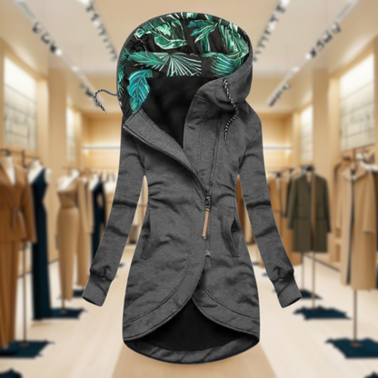 Women's Waterproof Rain Jacket Lightweight Hooded Black