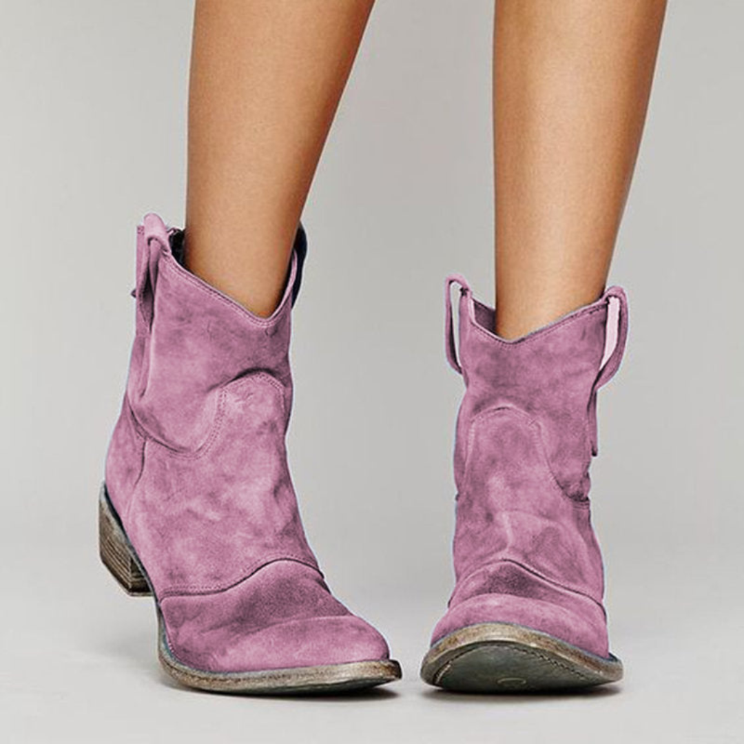 Women's Ankle Boots Side Zipper