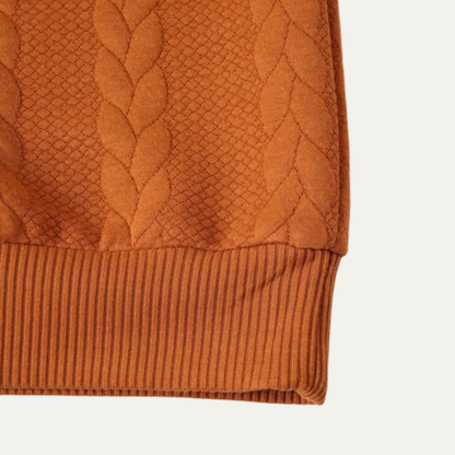Men's Cable Knit Turtleneck Sweater Warm Ribbed
