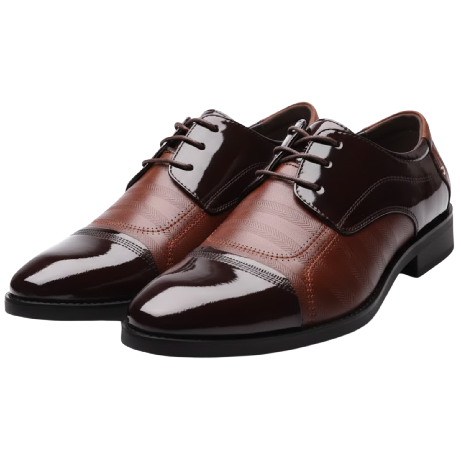 Premium Leather Mens Formal Oxford Shoes - VibreMode