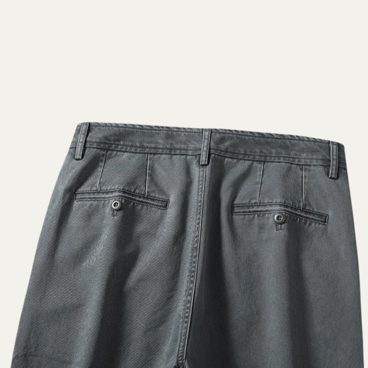 Men's Cotton Straight Leg Pants Loose Fit
