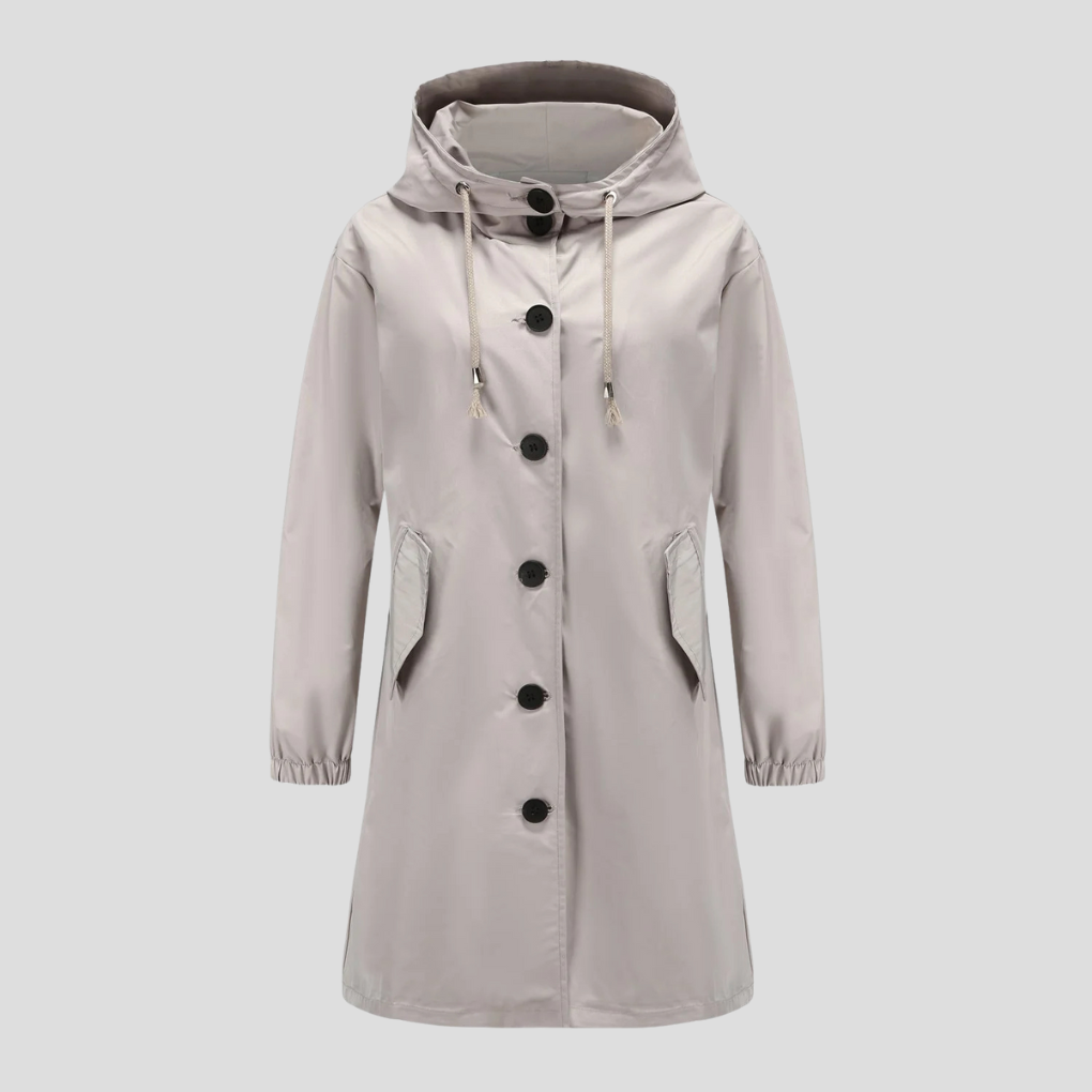 Women's Waterproof Rain Jacket Hooded