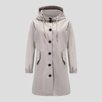 Women's Waterproof Rain Jacket Hooded
