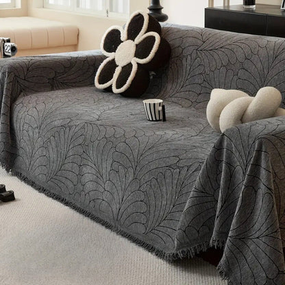 Reversible Sofa Cover Floral Design