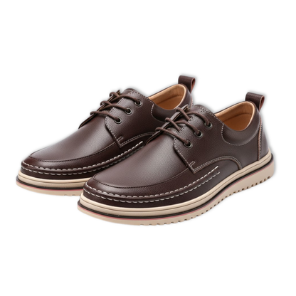 Authentic Leather Slip On Dress Shoes - VibreMode