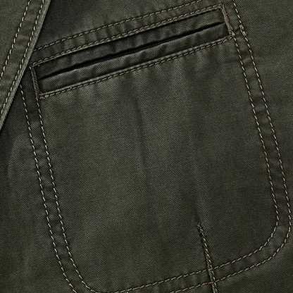 Men's Slim Fit Cotton Blazer Lightweight