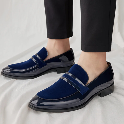 Men's Italian Leather Penny Loafers
