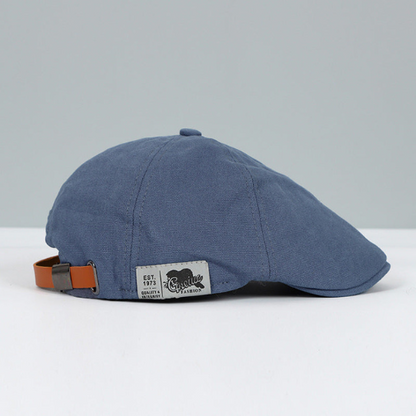 Men's Adjustable Beret Modern Wool Grey