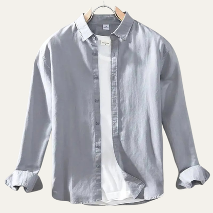 Men's Classic Linen Cotton Shirt