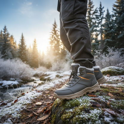 Insulated Waterproof Men's Winter Hiking Boots