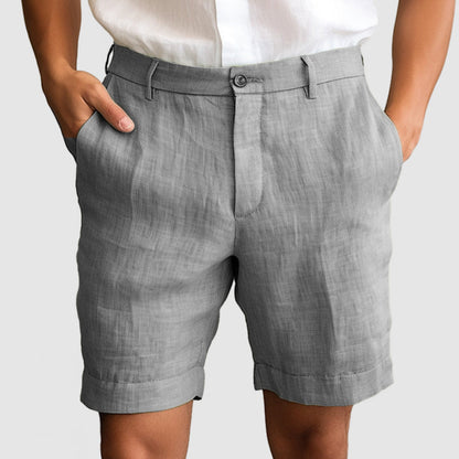 Men's Cotton Linen Shorts