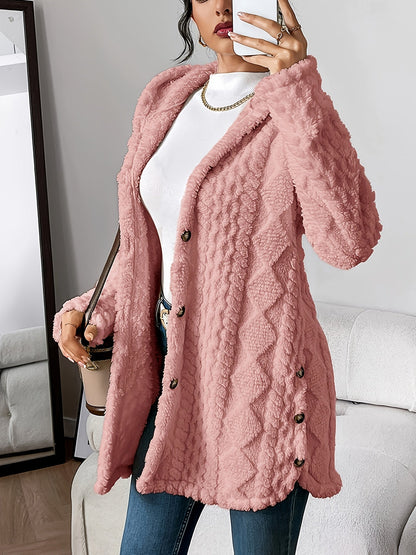 Soft Fleece Hooded Sweater