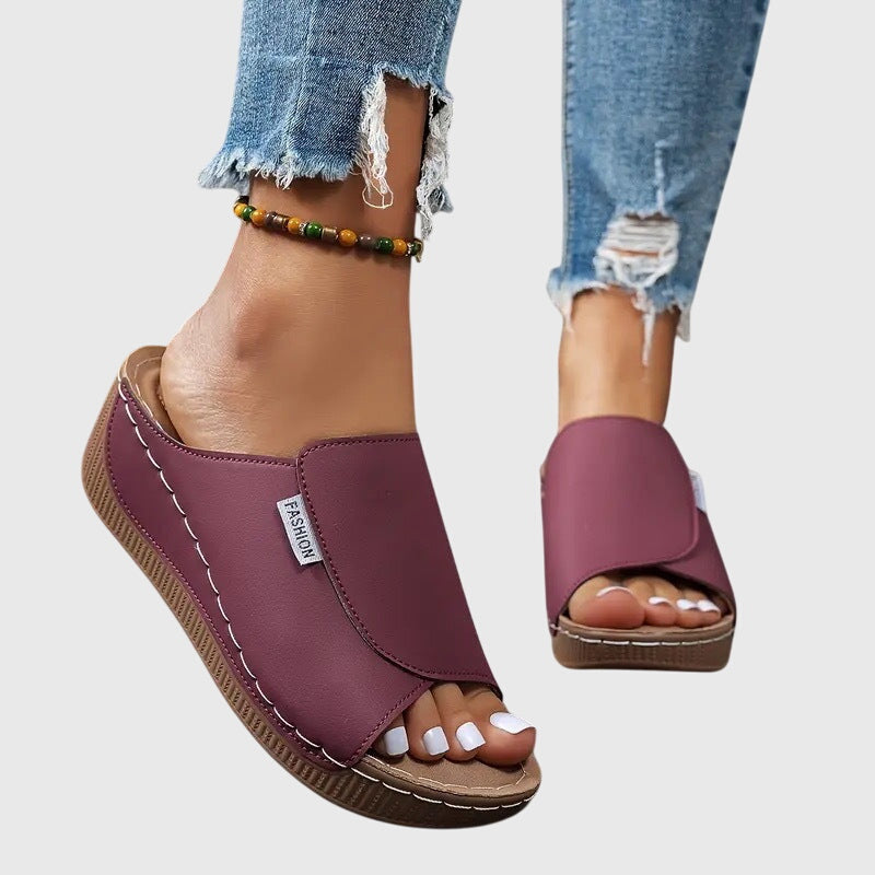 Ladies High Heel Summer Sandals Open Toe