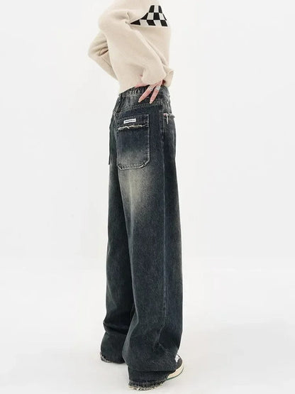Ripped Vintage Style Jeans
