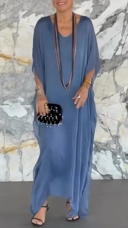 Elegant Flowy Summer Dress