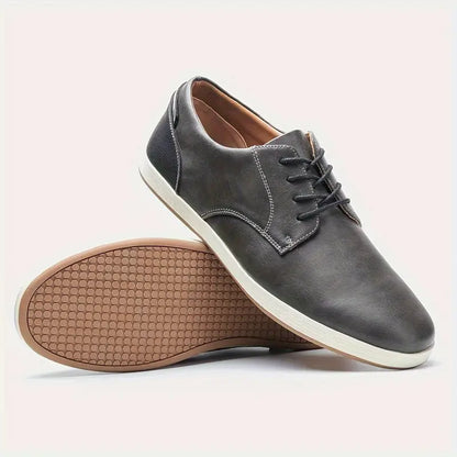 Premium Leather Low Top Shoes
