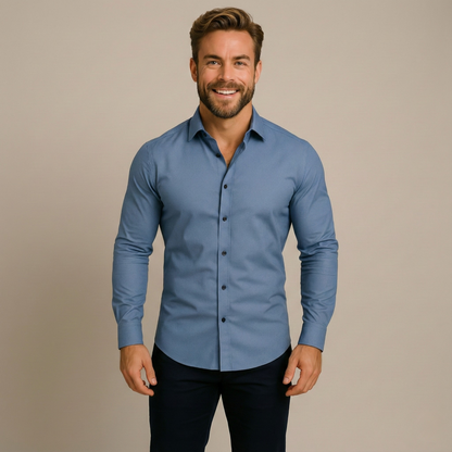 Men's Wrinkle-Resistant Dress Shirt