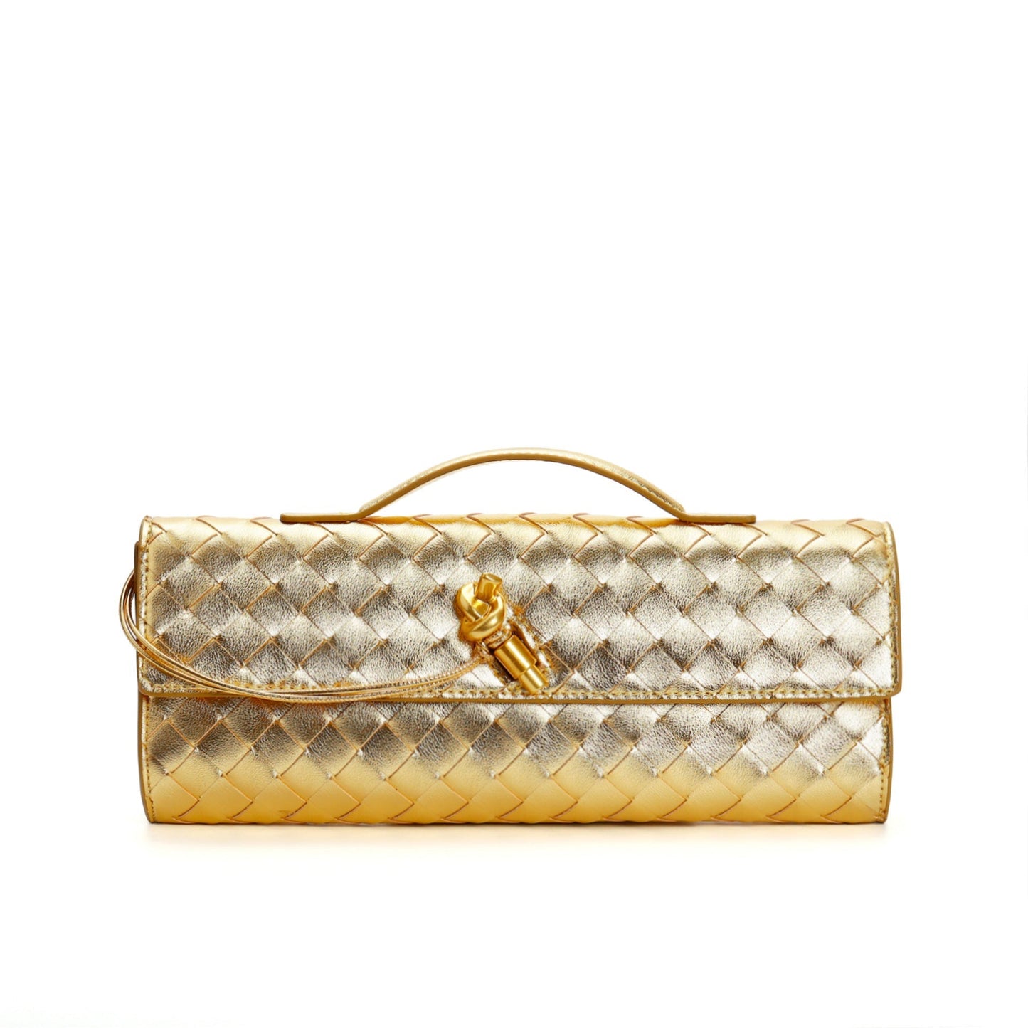 Women's Leather Backpack Braided Strap