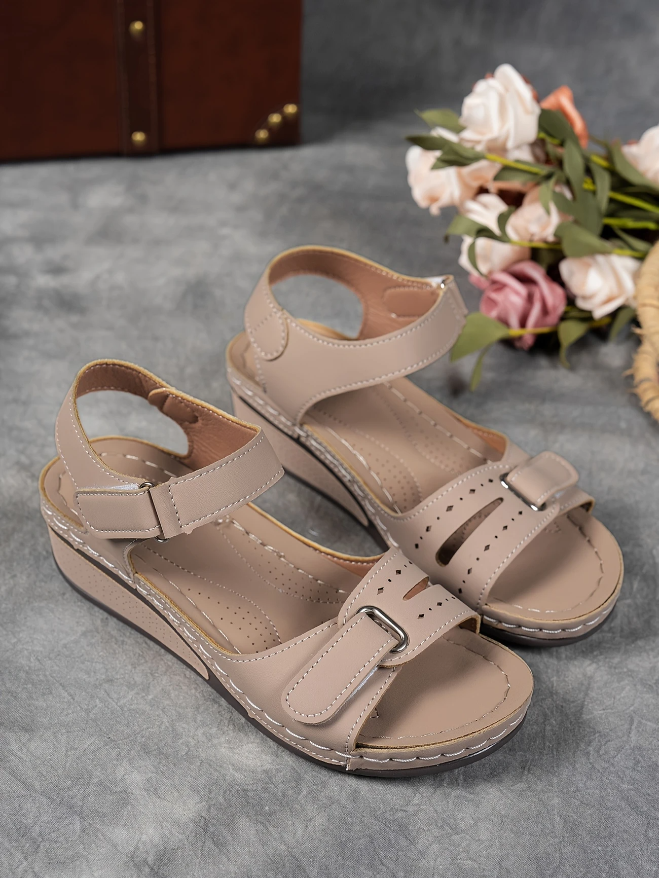 Rae Women's Wedge Sandals Cushioned Platform