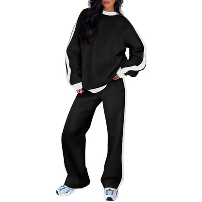 Women's Crew Neck Sweatshirt Set