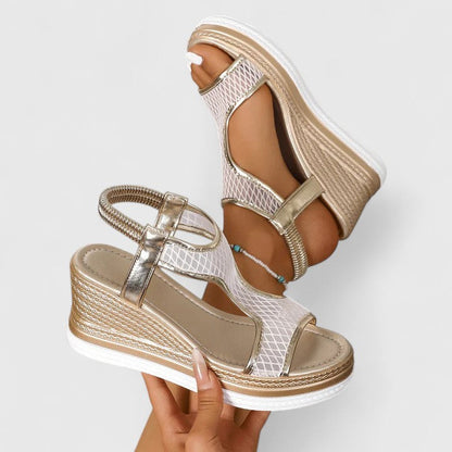 Luxurious strappy sandals