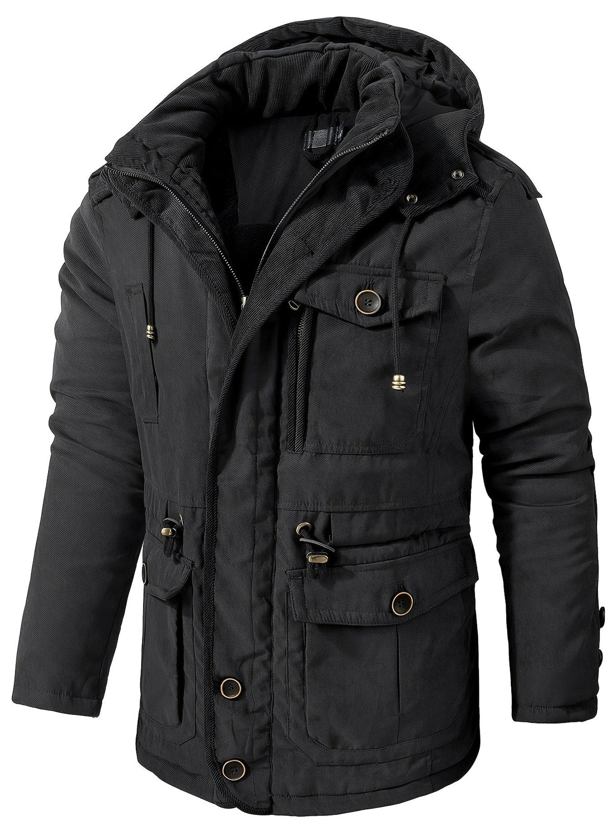 Men's Thick Padded Winter Jacket Outdoor - VibreMode