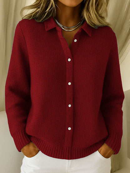 Women's Classic V-Neck Cardigan