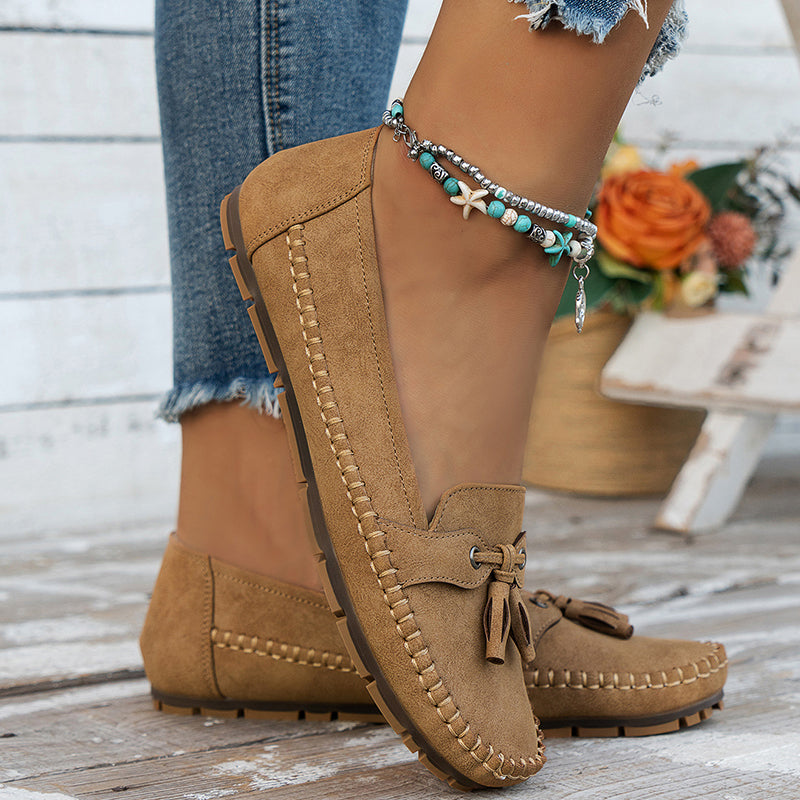 Women's Slip-On Loafers Front Detail