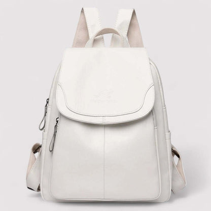 Luxe Faux Leather Backpack - VibreMode