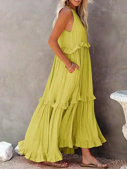 Chic Ruffle Sundress for Women