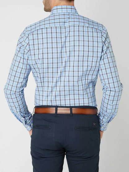 Classic Plaid Mens Button Down Shirt