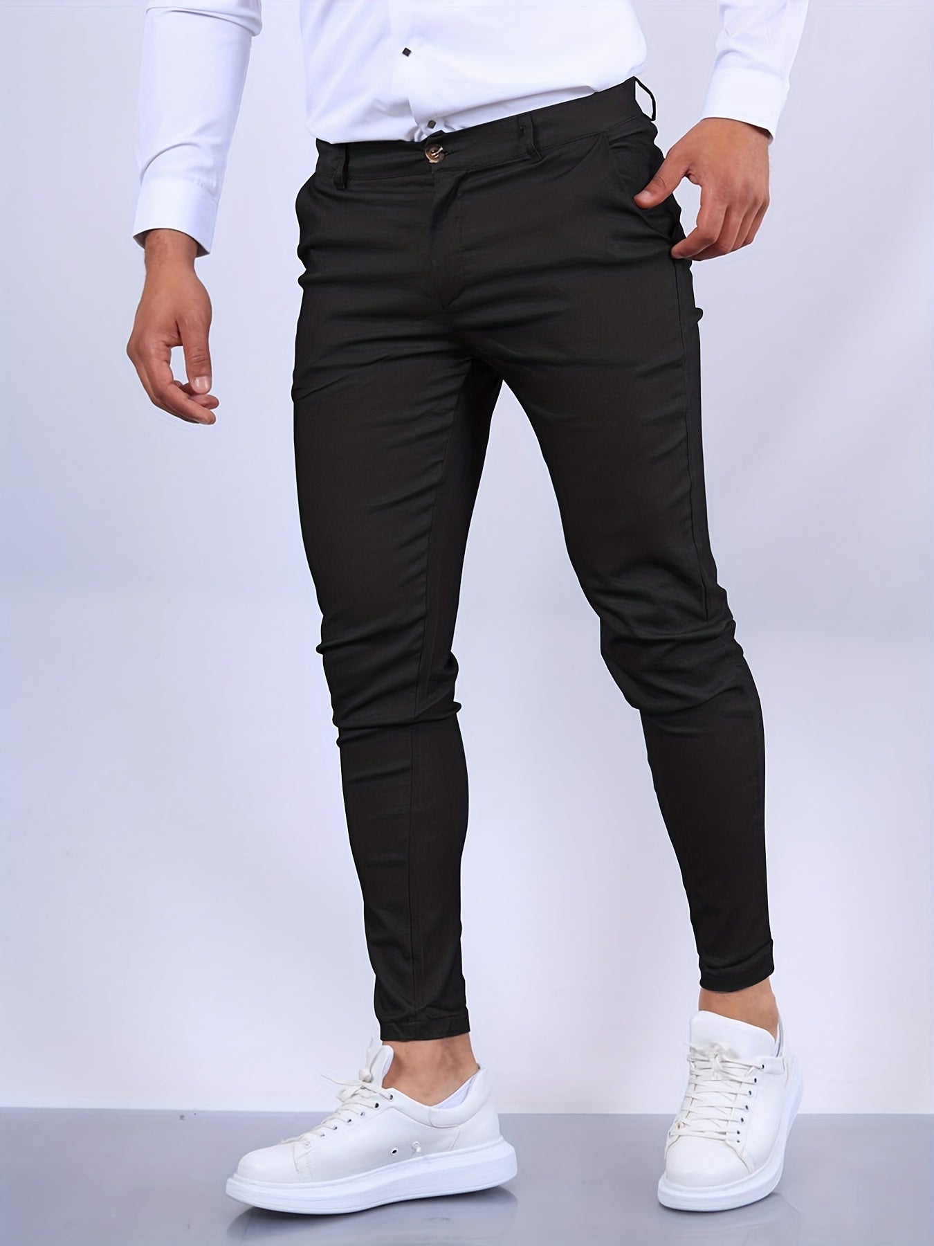Men's Skinny Stretch Pants