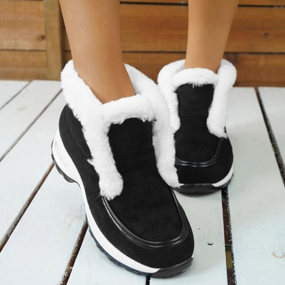 Women's Ankle Boots Slip On Platform Style
