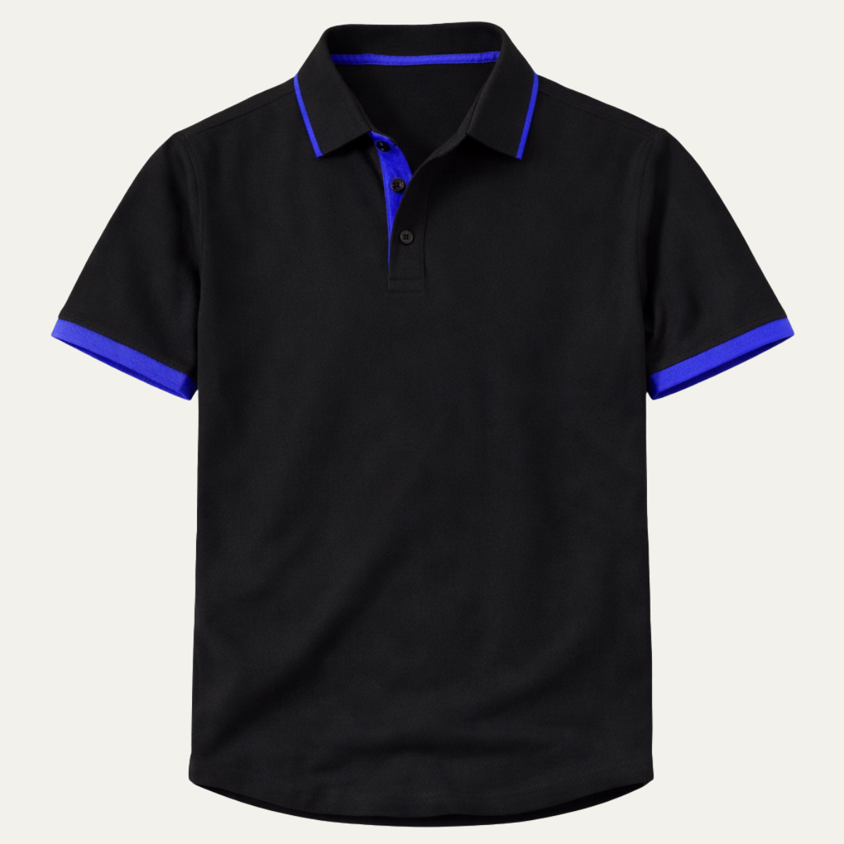 Men's Slim Fit Polo Shirt Cotton Summer - VibreMode