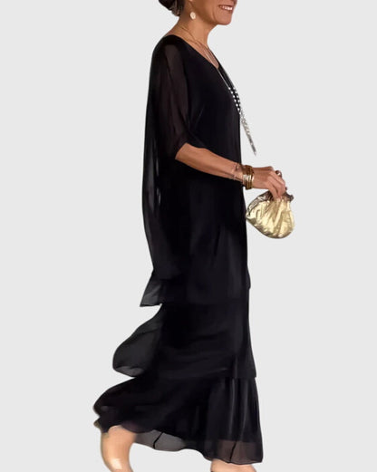 Boho Chic Flowy Maxi Dress for Women