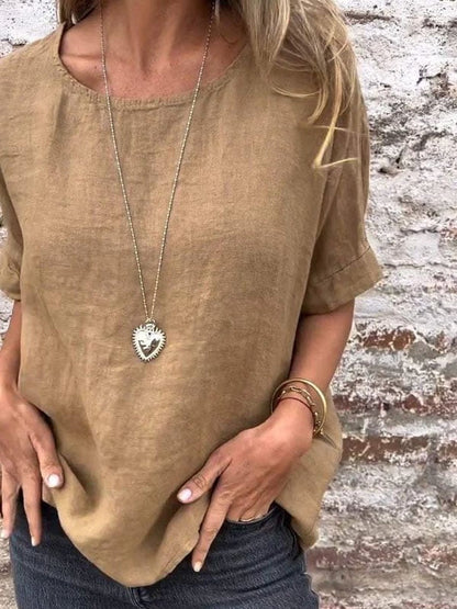 Casual Loose Fit Women's Top