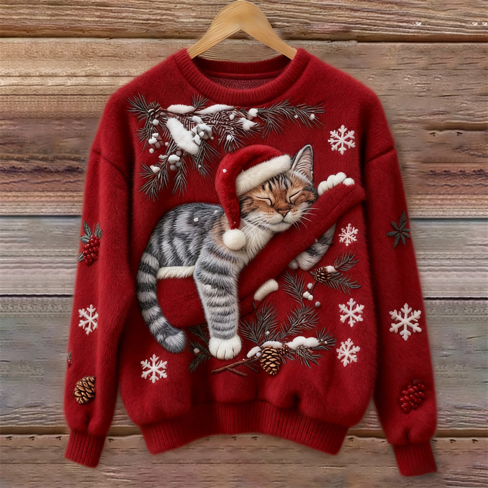 Women's Graphic Knit Sweater