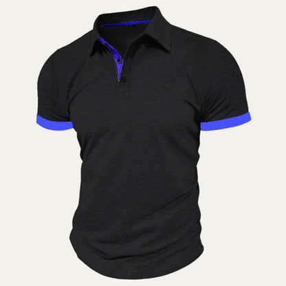 Men's Slim Fit Polo Shirt Cotton Summer