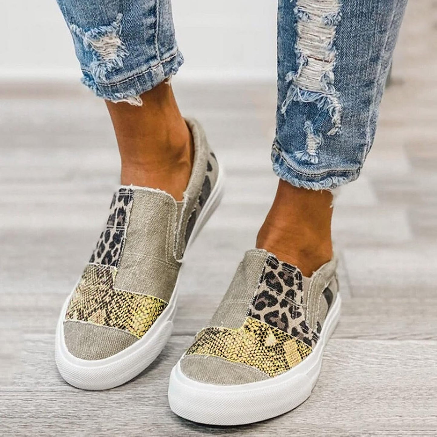 Women's Denim Loafers