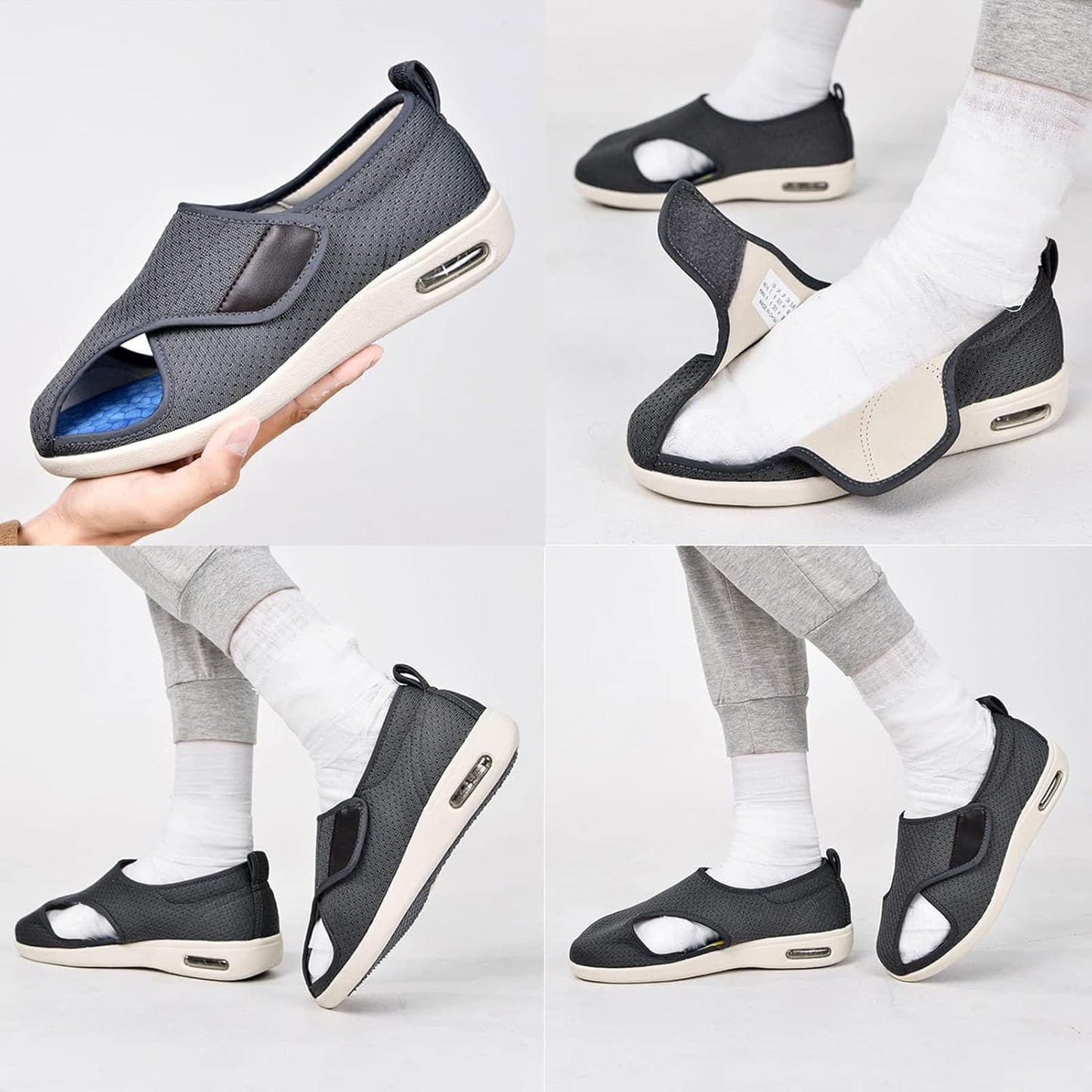 Comfortable Women's Shoes with Wide Toes and Cushioned Soles